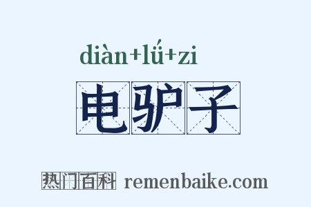电驴子是什么意思的图片